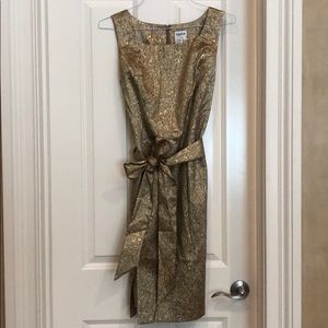 Gold Evening dress